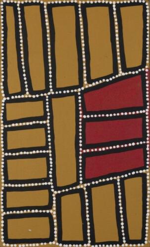 WALALA TJAPALTJARRI (BORN 1970), Tingarri, synthetic polymer paint on linen, 76 x 46cm
