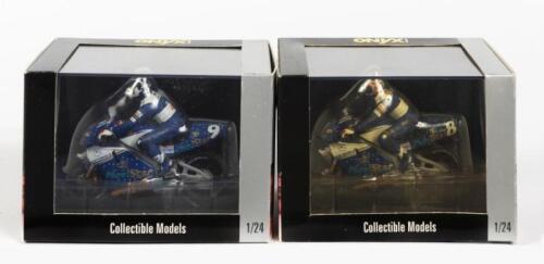 HONDA: TWO NOS 1:24 scale Onyx 'Racing Motorbikes' Honda NSR V4 "Team Movistar Pons" '#8 C.Checa'/'#9 A.Puig'