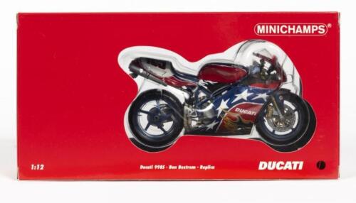 DUCATI: A NOS 1:12 scale Minichamps Ducati 998S - #155 Ben Bostrom