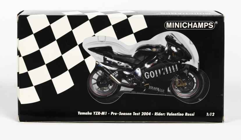MINICHAMPS 1:12 valentino rossi Model Diecast Moto Yamaha M1-YZR