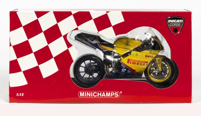 DUCATI: A NOS 1:12 scale Minichamps Ducati 998RS #33 Juan Borja