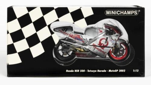 HONDA: A NOS 1:12 scale Minichamps Honda NSR500 #31 Tetsuya Harada - Moto GP 2002