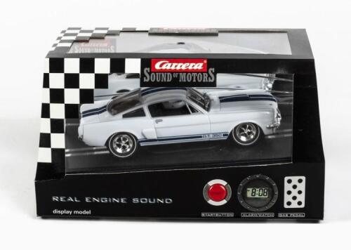 FORD: A NOS 1:32 scale Carrera ' Sound of Motors' Ford Mustang 1966 GT 350 model car (not slot car)