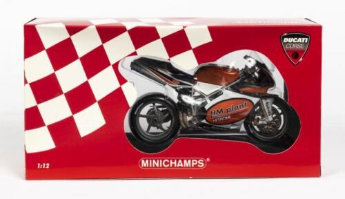 DUCATI: A NOS 1:12 scale Minichamps 'Ducati Corse' Ducati 998R F02 #52 James Toseland - WSB 2003