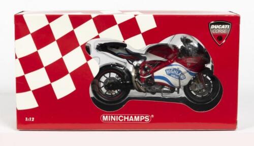 DUCATI: A NOS 1:12 scale Minichamps 'Ducati Corse' Ducati 999RS #41 Noriyuki Haga - WSB 2004