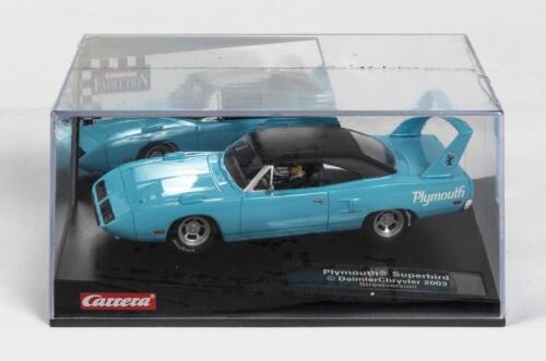 PLYMOUTH: A NOS 1:32 scale Carrera 'Evolution' Superbird Plymouth slot car