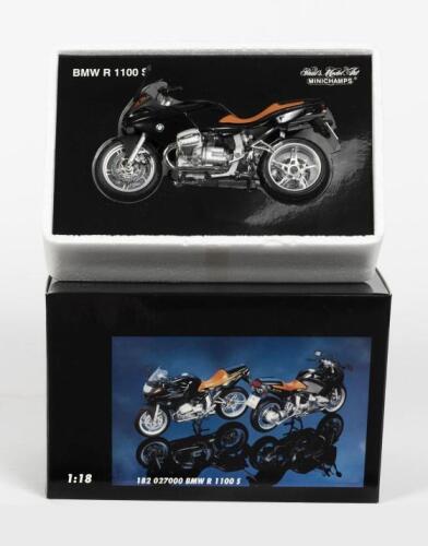 BMW: A NOS 18 scale Minichamps BMW R1100S