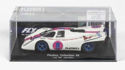 PORSCHE: A NOS 1:32 scale FLY "Playboy Collection" Porsche 917 'Playboy Collection 08 June 1995 Jule Cialini' slot car