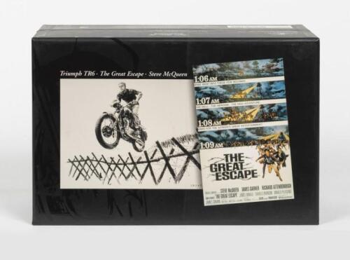 TRIUMPH: A NOS 1:12 scale Minichamps ' Classic Bike Series' Triumph TR6 "The Great Escape" Steve Mc Queen - 1960