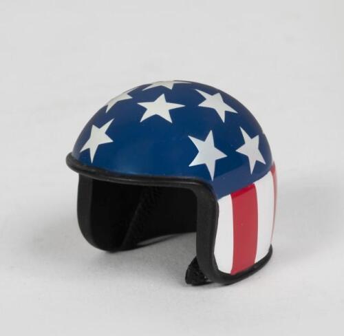 HELMET: A NOS 1:10 scale Franklin Mint Helmet "Easy Rider" Chopper