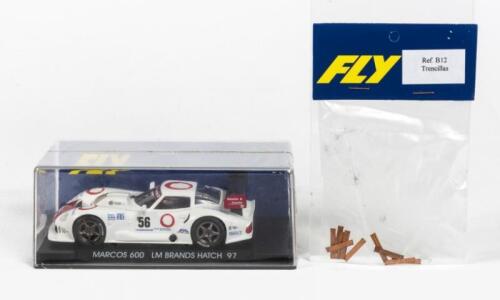MARCOS: A NOS 1:32 scale FLY Marcos 600 'LM Brands Hatch 97' #56 slot car
