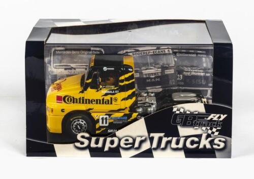SISU: A NOS 1:32 scale FLY 'GB Track' SISU 'Super Trucks' #11 slot car