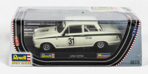 FORD: A NOS 1:32 scale Revel Ford Lotus Cortina 'Massimo Vezzosi #31' slot car