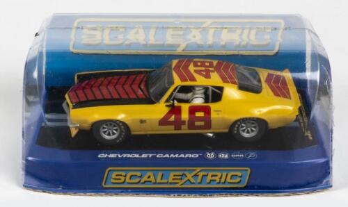 CHEVROLET: A NOS 1:32 scale ScaleXtric Chevrolet Camaro #48 slot car