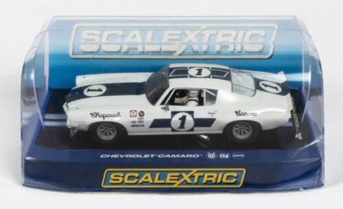 CHEVROLET: A NOS 1:32 scale ScaleXtric Chevrolet Camaro #1 slot car