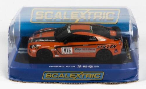 NISSAN: A NOS 1:32 scale ScaleXtric Nissan GT-R 'Miller/Adamson #975' slot car