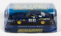 CHEVROLET: A NOS 1:32 scale ScaleXtric Chevrolet Camaro 'Dick Brown #86' slot car