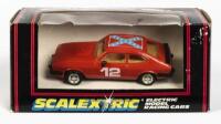 CAPRI: A NOS 1:32 scale ScaleXtric Capri 'General Lee #12' slot car