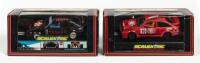 FORD: TWO NOS ScaleXtric Ford Sierra Cosworth 'Texaco #6/ JanSpeed #10' slot car bodies