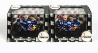 YAMAHA: TWO NOS 1:24 scale 2Wheels Yamaha YZR500 'Simon Crafar - 1998 #11'/"Regis Laconi -1998 #55'