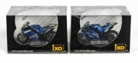 YAMAHA: TWO NOS 1:24 scale IXO Yamaha YZR -M1 "Moto GP Valentino Rossi #46 - 2004/2005"