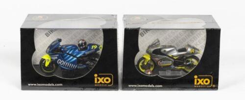YAMAHA: TWO NOS 1:24 scale IXO YAMAHA "O. Jacque #19" 250 YZR World Champion 2000/ YZR 500