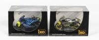 YAMAHA: TWO NOS 1:24 scale IXO YAMAHA "O. Jacque #19" 250 YZR World Champion 2000/ YZR 500