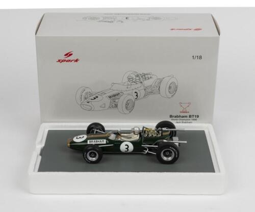 BRABHAM: A 1:18 scale Spark Models Brabham BT19 - 1966 World Champion