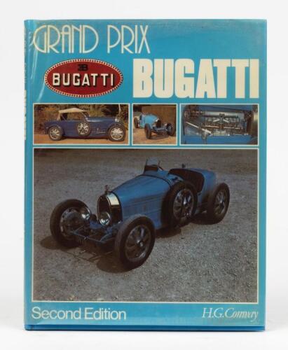 BUGATTI: 'GRAND PRIX BUGATTI' hardcover book by H.G.Conway