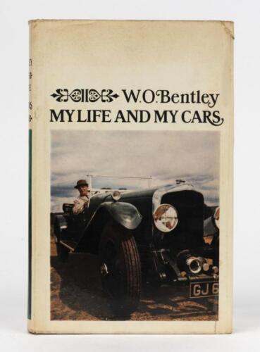 BENTLEY: &lsquo;MY LIFE AND MY CARS&rsquo; hardcover book by W.O.Bentley