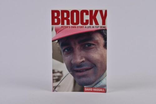 BROCK: 'BROCKY' softcover book. Authored and signed by David Hassall