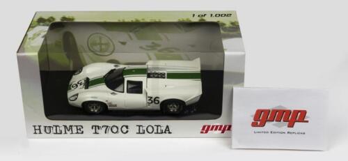 LOLA: A Limited Edition 1:18 scale GMP Lola T70C #36 Denny Hulme - 1967. NIB.