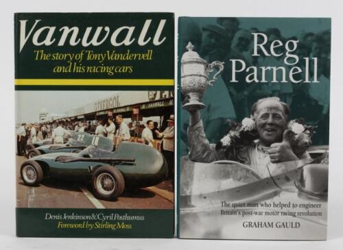 VANWALL: Two Vanwall hardcover books. 'Vanwall' by Denis Jenkinson & Cyril Posthumus