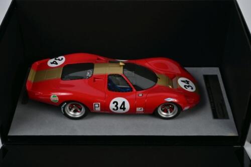 FORD: A rare 1:18 scale Tecnomodel Ford P68 #34 M.Spence/D.Hulme - Brands Hatch 1968