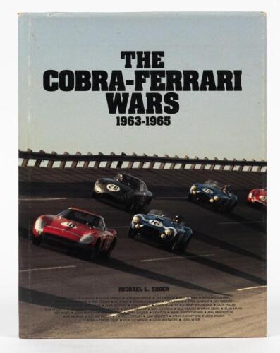 COBRA/FERRARI: 'THE COBRA-FERRARI WARS 1963-1965' hardcover book. Authored and signed by Michael L.Shoen