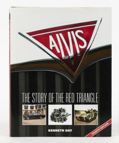 ALVIS: 'ALVIS - THE STORY OF THE RED TRIANGLE' hardcover book by Kenneth Day