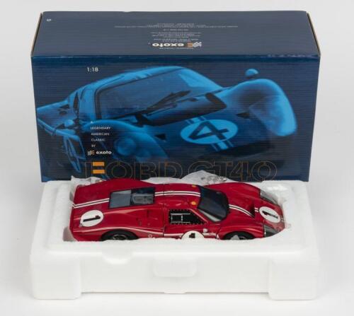 FORD: A 1:18 scale Exoto Ford GT-40 MK IV 1967' #1 Gurney/Foyt - 1967 Le Mans 24 Hours Winner