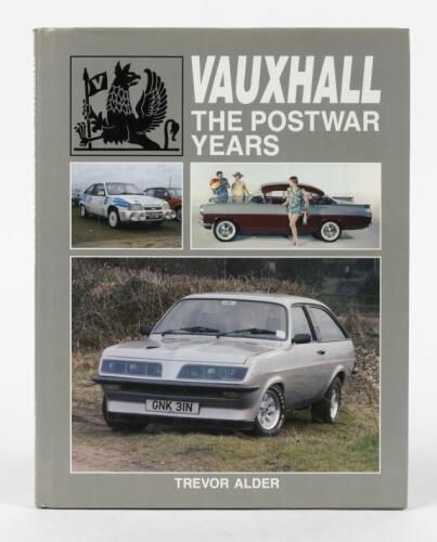 VAUXHALL: 'VAUXHALL - THE POSTWAR YEARS' hardcover book by Trevor Adler