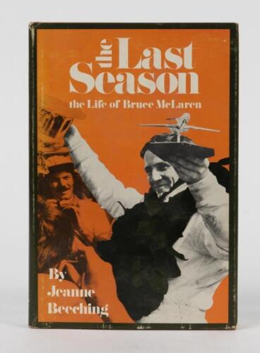 McLAREN: &lsquo;the Last Season&rsquo; hardcover book by Jeanne Beeching