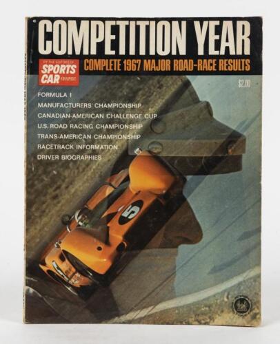 COMPETITION YEAR: A 1967 edition of COMPETITION YEAR