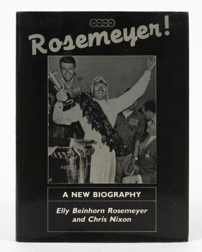 ROSEMEYER: 'Rosemeyer! - A New Biography' hardcover book by Elly Beinhorn Rosemeyer and Chris Nixon