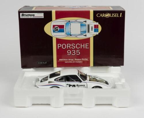 PORSCHE: A limited edition 1:18 scale Carousel 1 Porsche 935 (Brumos Racing Team) - 1979 IMSA GT Champion