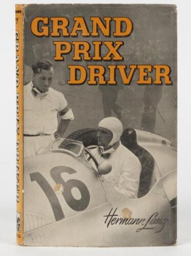 GRAND PRIX DRIVER: 'GRAND PRIX DRIVER' hardcover book by Hermann Lang . Circa 1950's