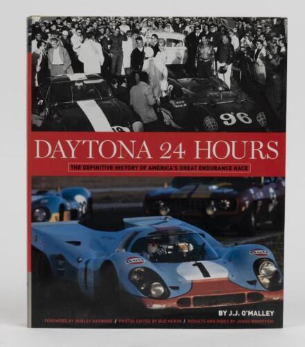 DAYTONA: &lsquo;DAYTONA 24 HOURS&rsquo; hardcover book by J.J.O&rsquo;Malley