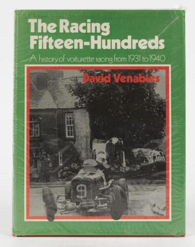 MOTOR RACING: 'The Racing Fifteen-Hundreds' hardcover book by David Veneables