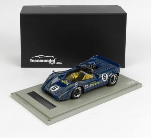 McLAREN: A rare NIB 1:18 scale Techmodel McLaren M6B Can Am Sunoco livery (Team Penske) #6 Mark Donohue - Can Am Bridgehampton 1968 winner