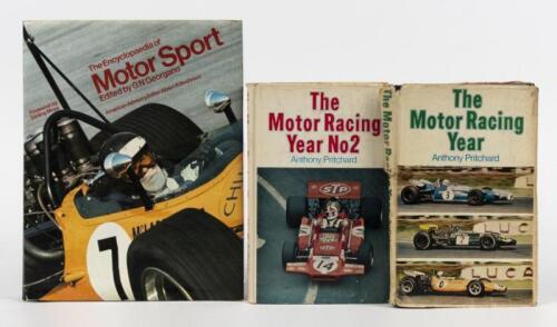MOTOR RACING: 'The Motor Racing Year No. 2' hardcover book by Anthony Pritchard