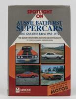 BATHURST: 'AUSSIE BATHURST SUPERCARS - THE GOLDEN ERA: 1963-1972' hardcover book by Tony Davis and Andrew Quinn