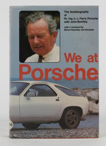 PORSCHE: 'We at Porsche' hardcover book autobiography by Dr.Ing.h.c.Ferry Porsche with John Bentley