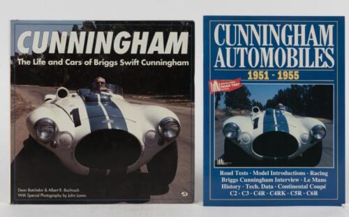 CUNNINGHAM: Two publications relating to Cunningham. 'CUNNINGHAM' hardcover book by Dean Batchelor and Albert R.Bochroch